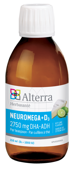 Neuromega + D3 - Citron vert