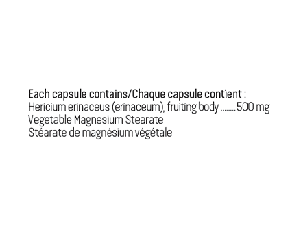 Hericium (Lion's Mane) 500mg